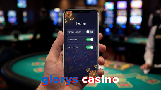 Game list for Glorys Casino app section