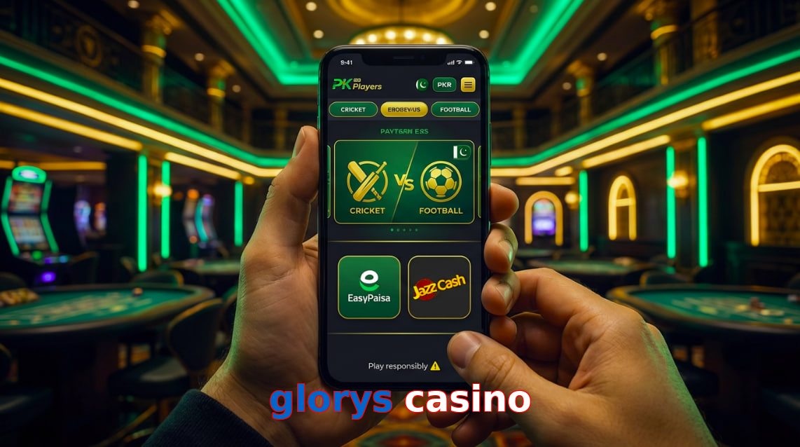 Payment and PKR controls in Glorys Casino