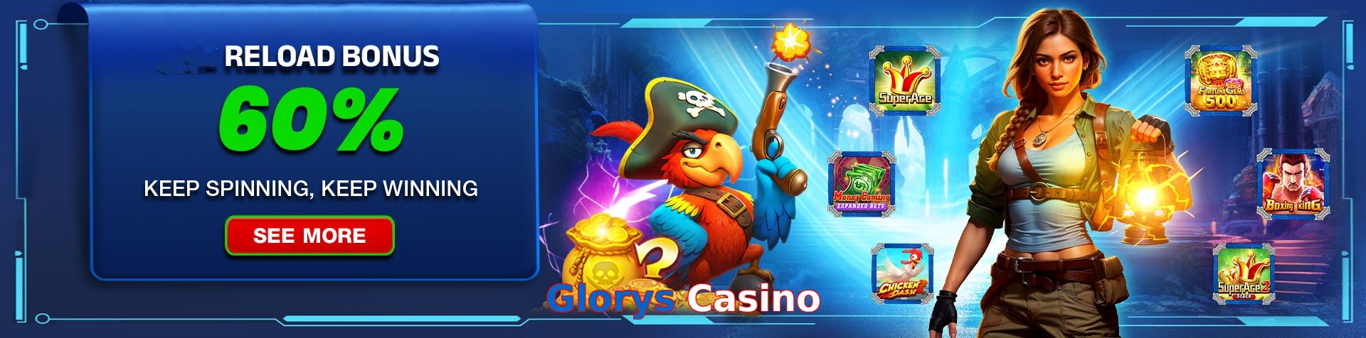 Glorys Casino game app for Pakistan players