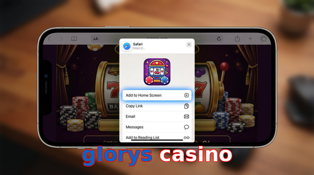 Game list for Glorys Casino ios section