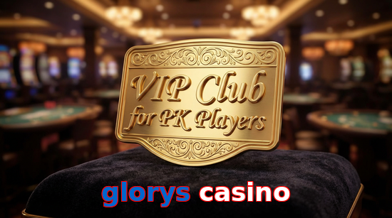 Main screen of Glorys Casino vip page for PK players